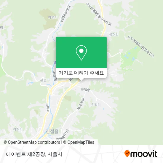 에어벤트 제2공장 지도