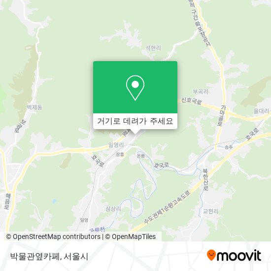 박물관옆카페 지도