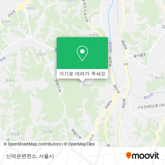 신덕은변전소 지도
