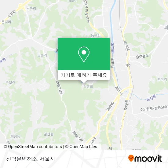 신덕은변전소 지도