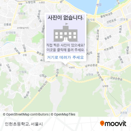 인헌초등학교 지도