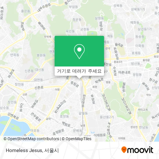 Homeless Jesus 지도
