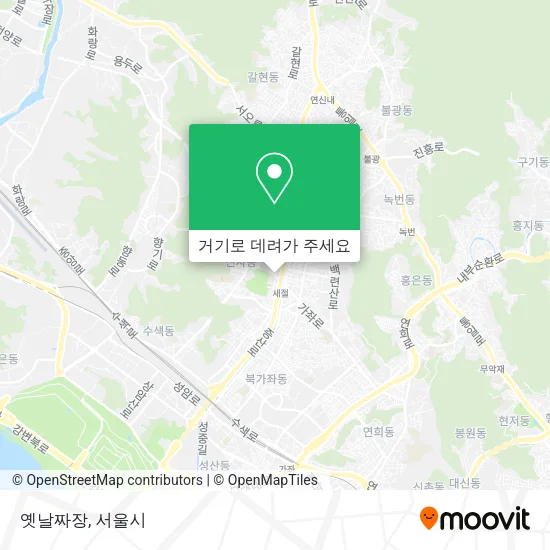 옛날짜장 지도