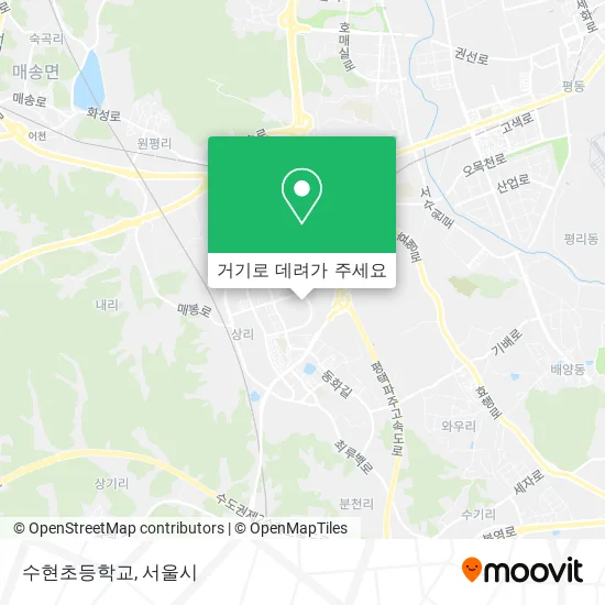수현초등학교 지도