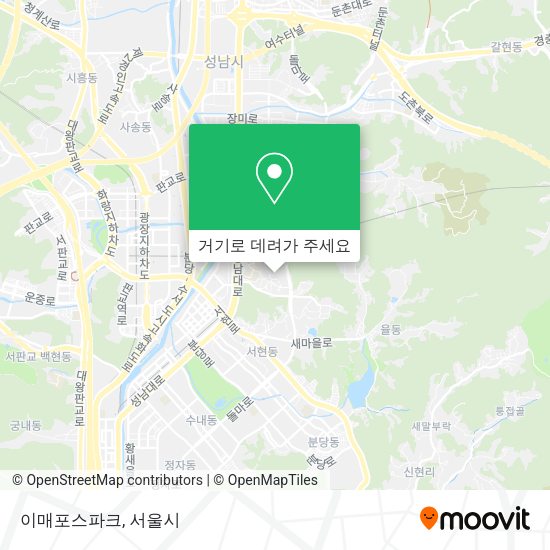 이매포스파크 지도