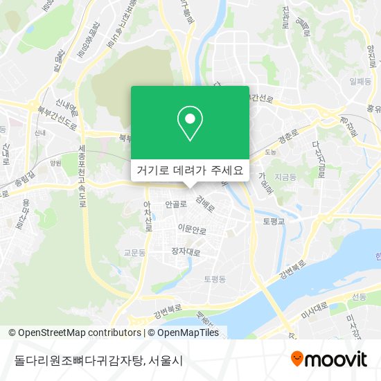 돌다리원조뼈다귀감자탕 지도