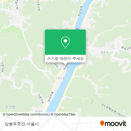 삼봉푸줏간 지도