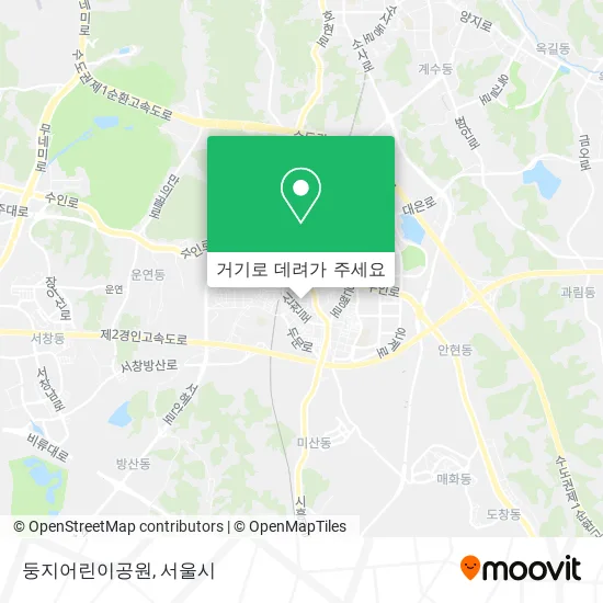 둥지어린이공원 지도