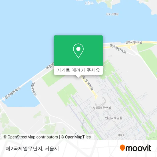 제2국제업무단지 지도