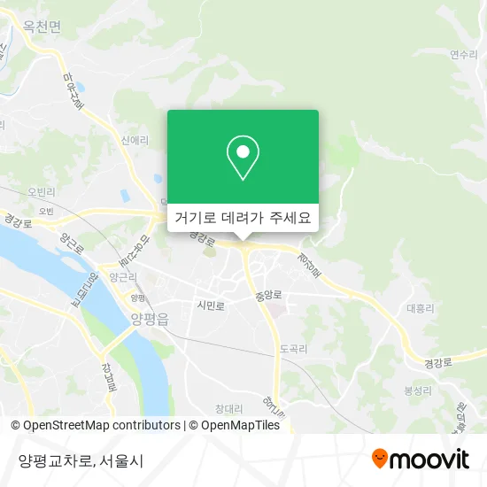양평교차로 지도