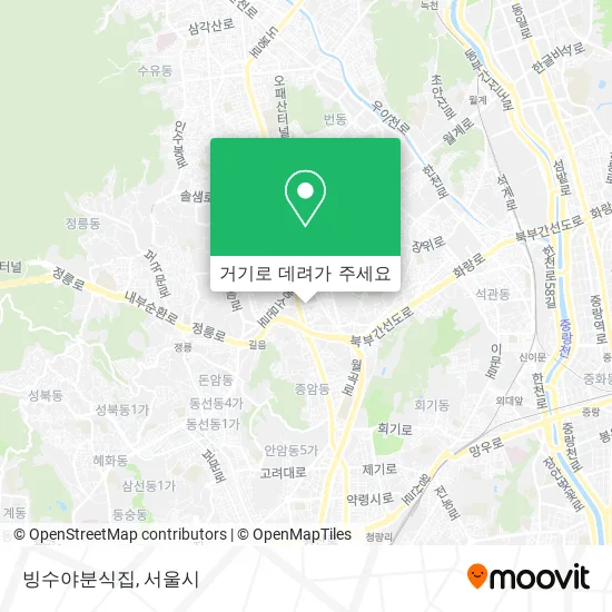 빙수야분식집 지도