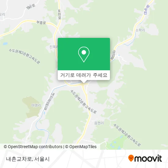 내촌교차로 지도