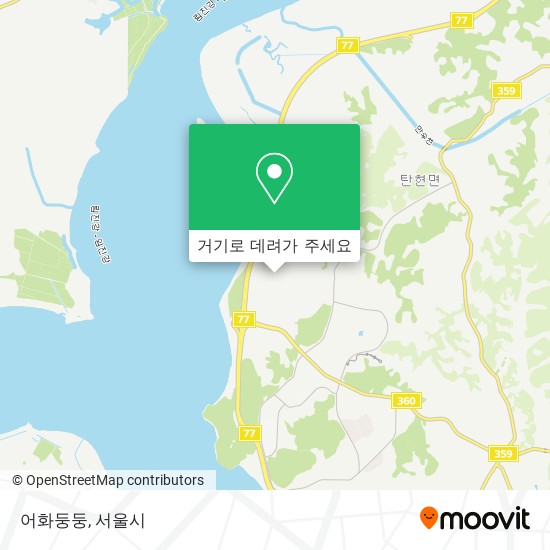 어화둥둥 지도