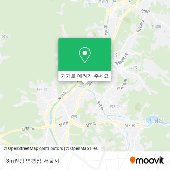3m썬팅 연평점 지도