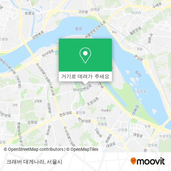크래버 대게나라 지도