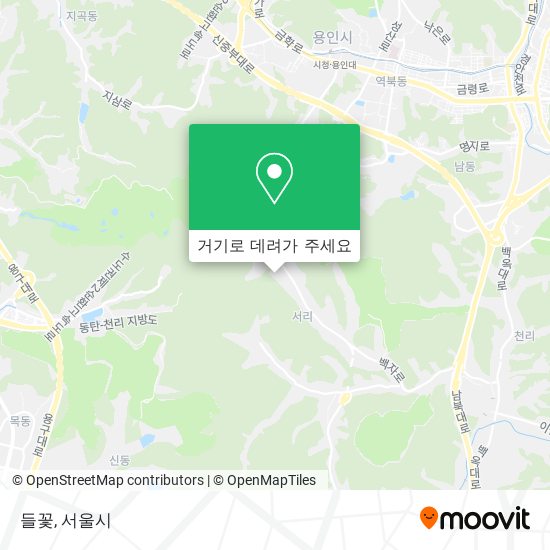 들꽃 지도