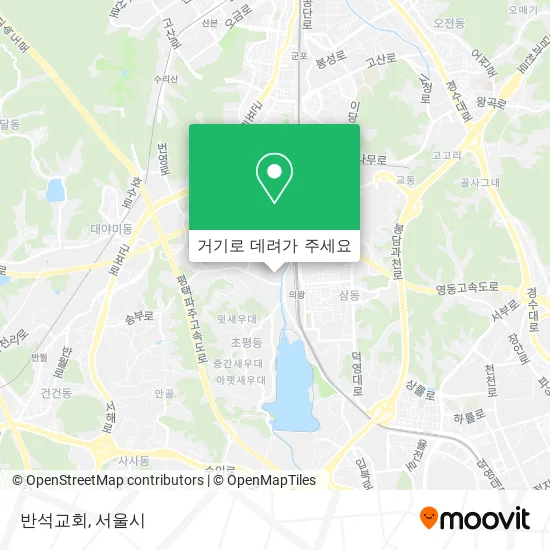 반석교회 지도