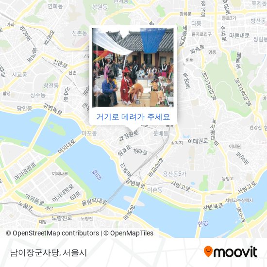 남이장군사당 지도