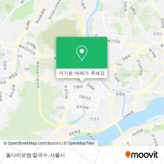 돌다리보쌈.칼국수 지도
