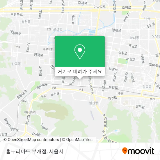 홈누리마트 부개점 지도