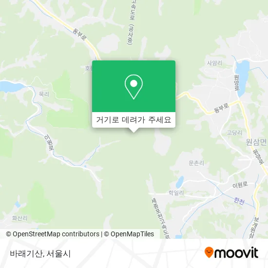 바래기산 지도
