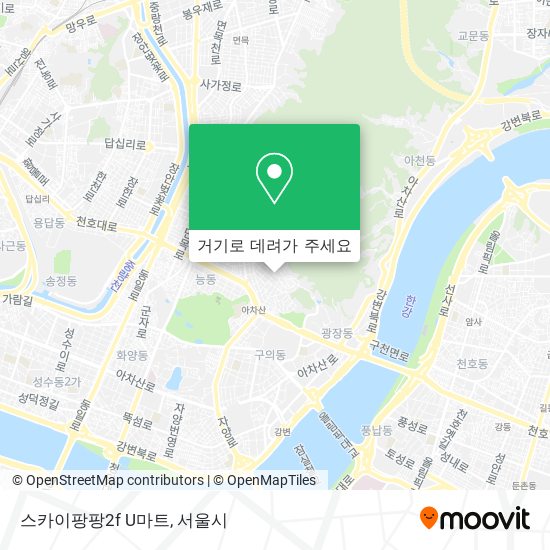 스카이팡팡2f         U마트 지도