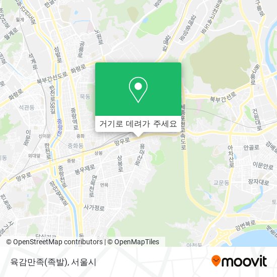 육감만족(족발) 지도