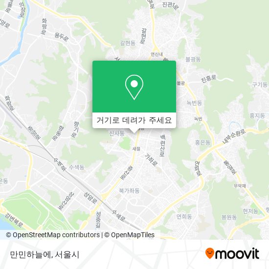 만민하늘에 지도