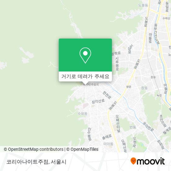 코리아나이트주점 지도