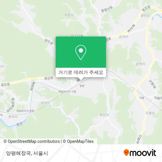 양평해장국 지도