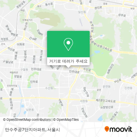 만수주공7단지아파트 지도