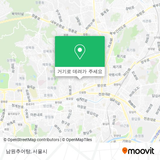 남원추어탕 지도