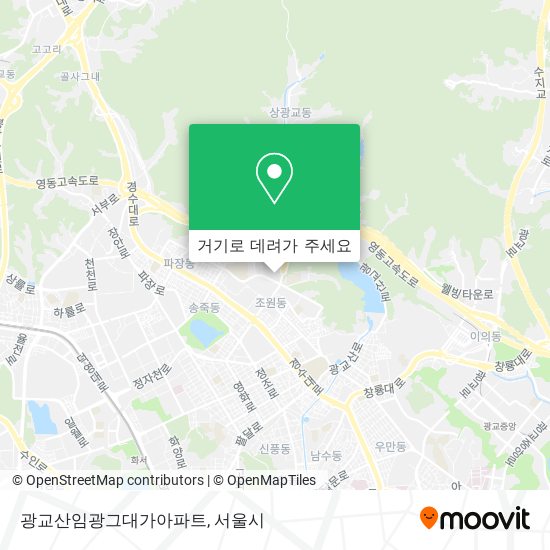 광교산임광그대가아파트 지도