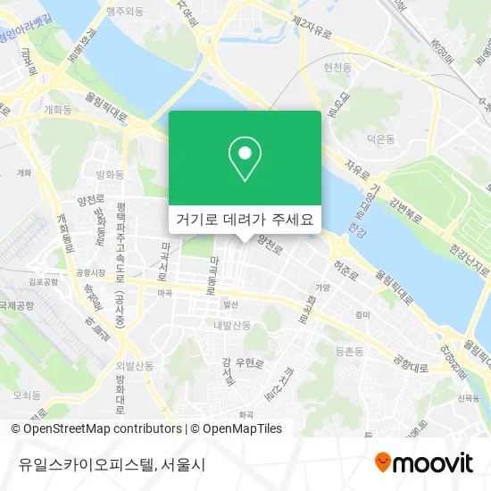 유일스카이오피스텔 지도