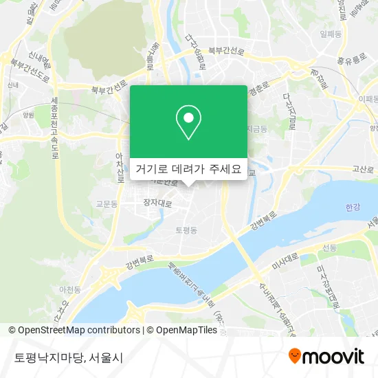 토평낙지마당 지도
