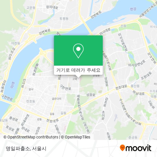 명일파출소 지도
