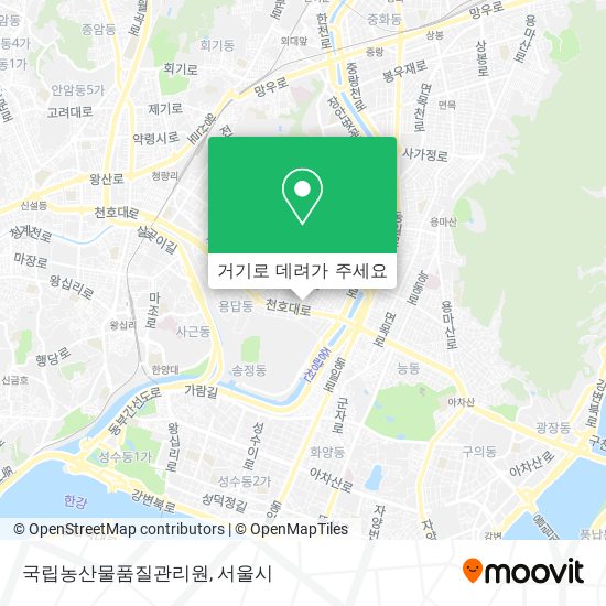 국립농산물품질관리원 지도