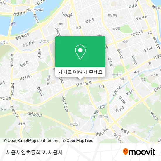 서울서일초등학교 지도