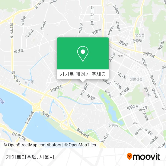 케이트리호텔 지도