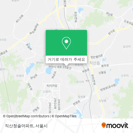 직산청솔아파트 지도