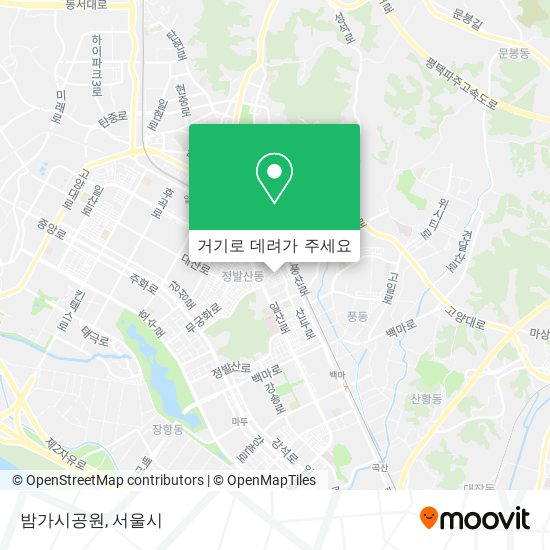 밤가시공원 지도