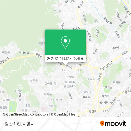 일산치킨 지도