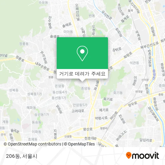 206동 지도