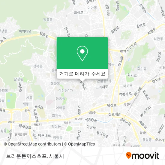 브라운돈까스호프 지도