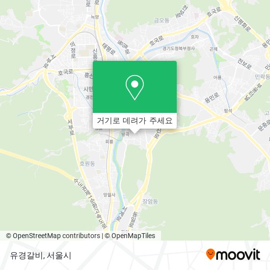 유경갈비 지도