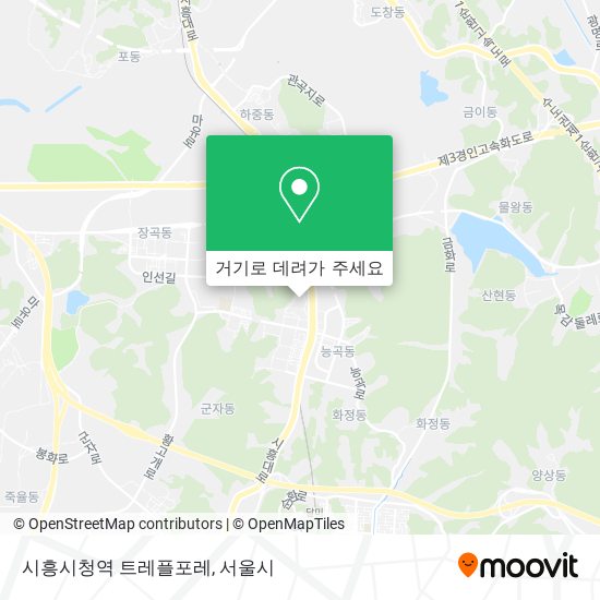 시흥시청역 트레플포레 지도