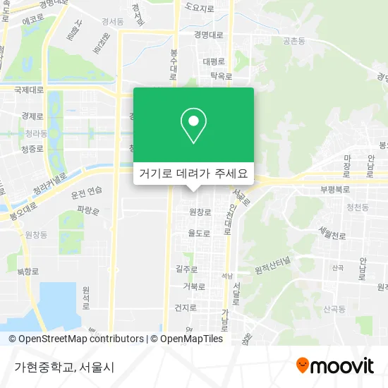 가현중학교 지도