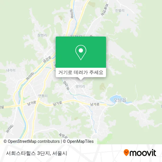 서희스타힐스 3단지 지도