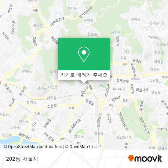202동 지도