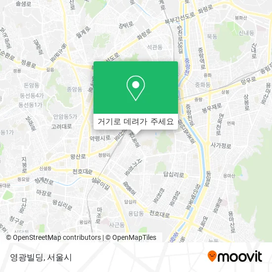 영광빌딩 지도